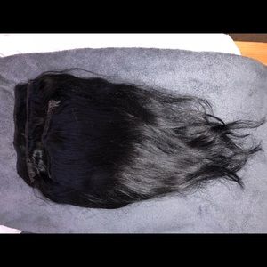Full set of real hair extensions!